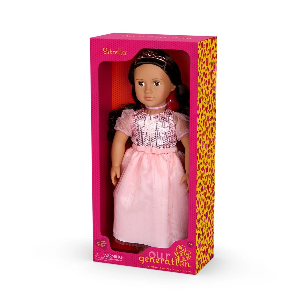 Estrella Fashion Doll - 18-inch Pink Ages 3+
