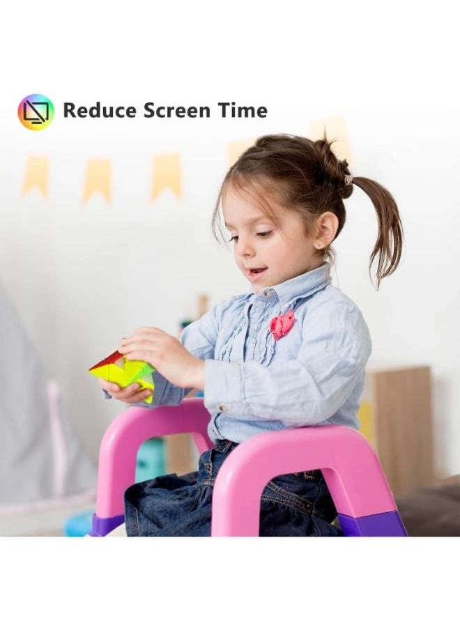 Speed Cube Puzzle - 4 pcs