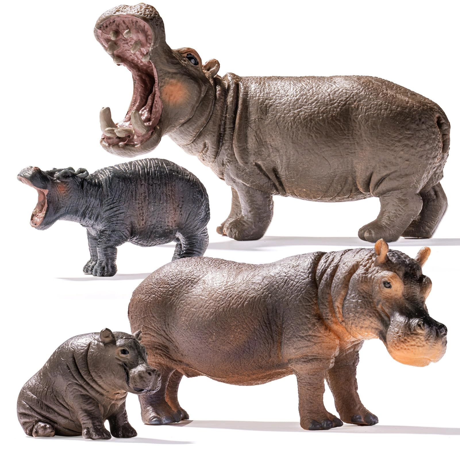 THINKBAY Hippo Figures - 36 months Generic Hippo Figure 4