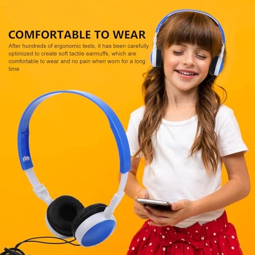 Boys Earmuffs - Wired Stereo Blue