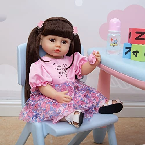 Reborn Baby Doll - 22 Inch Full Vinyl Baby Girl