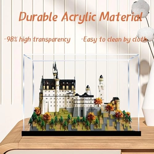 Acrylic Display Case for Lego 21063 Neuschwanstein Castle - Lego