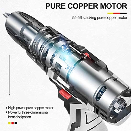Two-Speed Rechargeable Lithium Electric Impact Wrench - 30 (n*m)