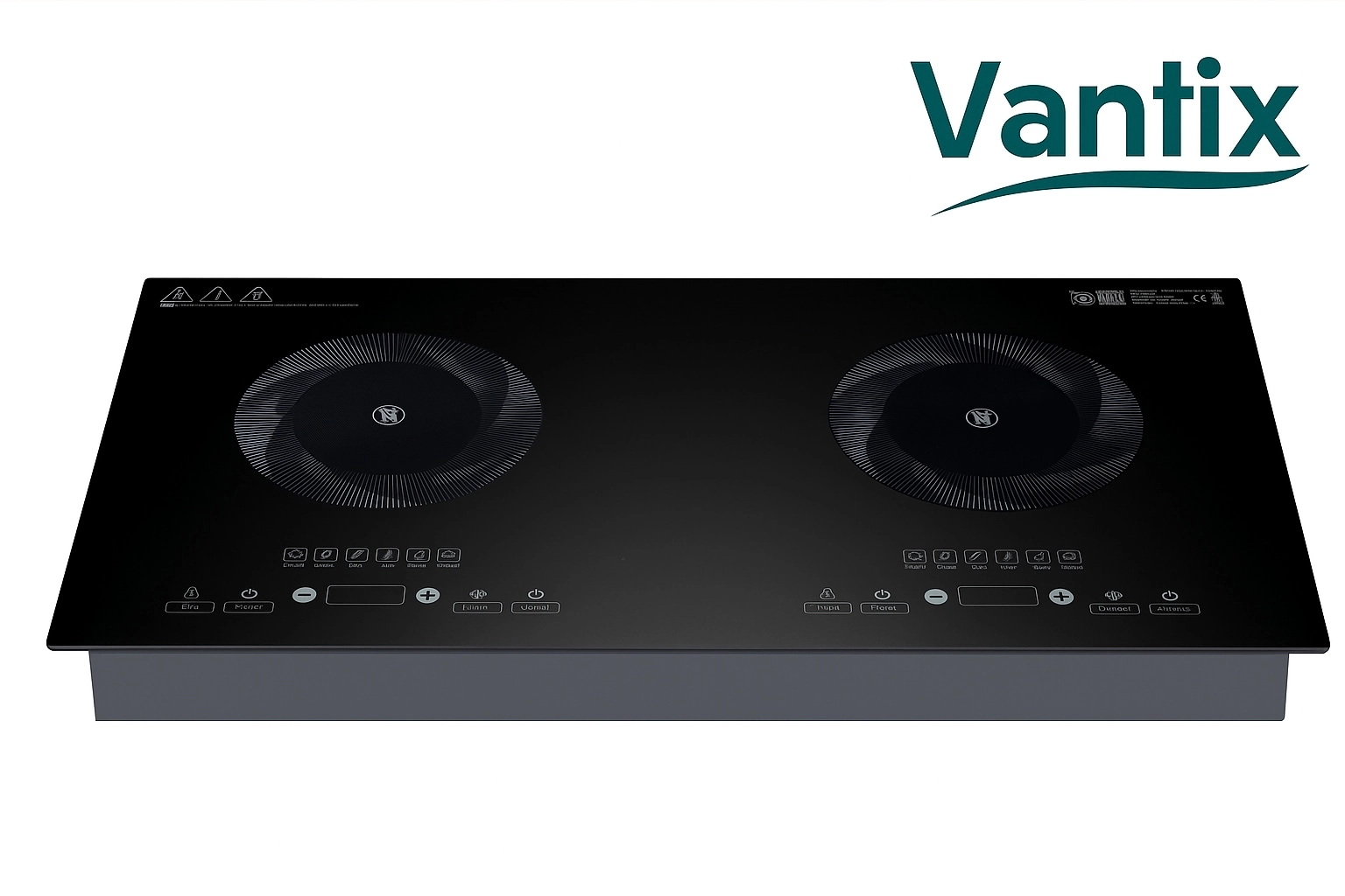 Vantix 2 in 1 Double Infrared Burner 371475286009 ELECTRIC Cooker