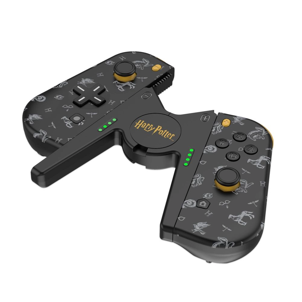 FREAKS & GEEKS Harry Potter Joycon L/R Gamepad - L/R controllers with wrist straps and stand