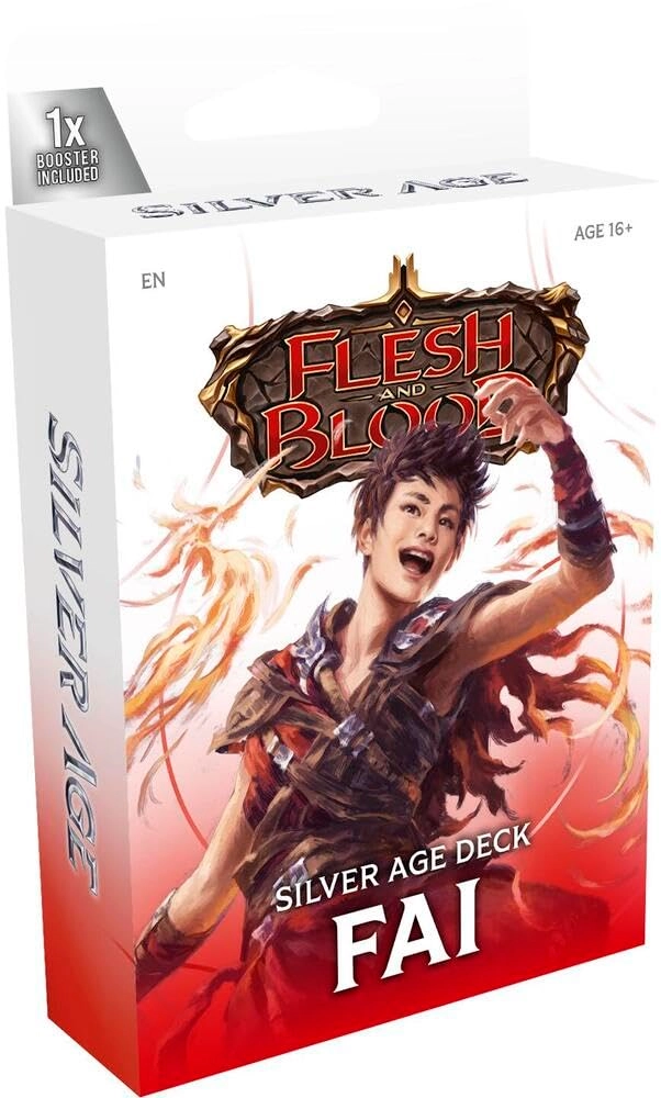 C&E Flesh & Blood TCG Silver Age Chapter 2 Deck - FAI (Draconic Ninja) - 60pcs