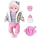 Realistic Baby Doll - 12 Inch Outfits Feeding Accessories Ages 3+