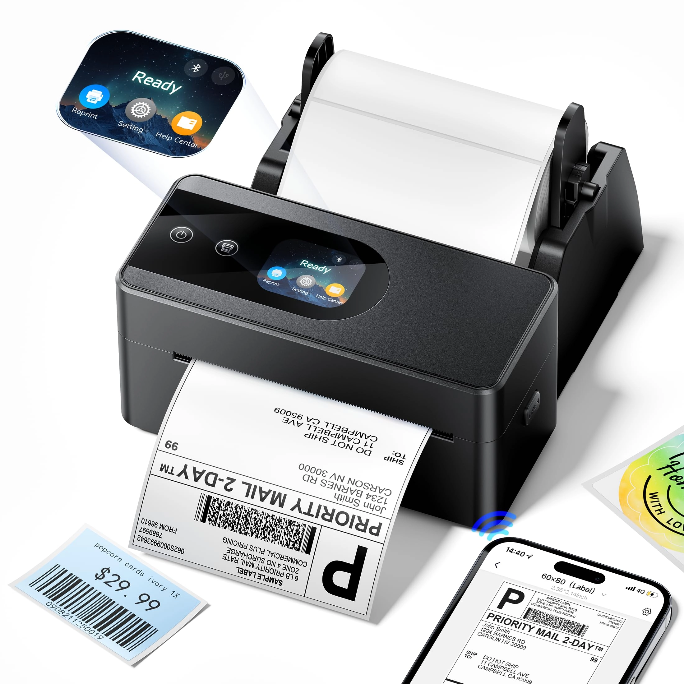 Phomemo PM64D - Thermal 4 x 6 inches