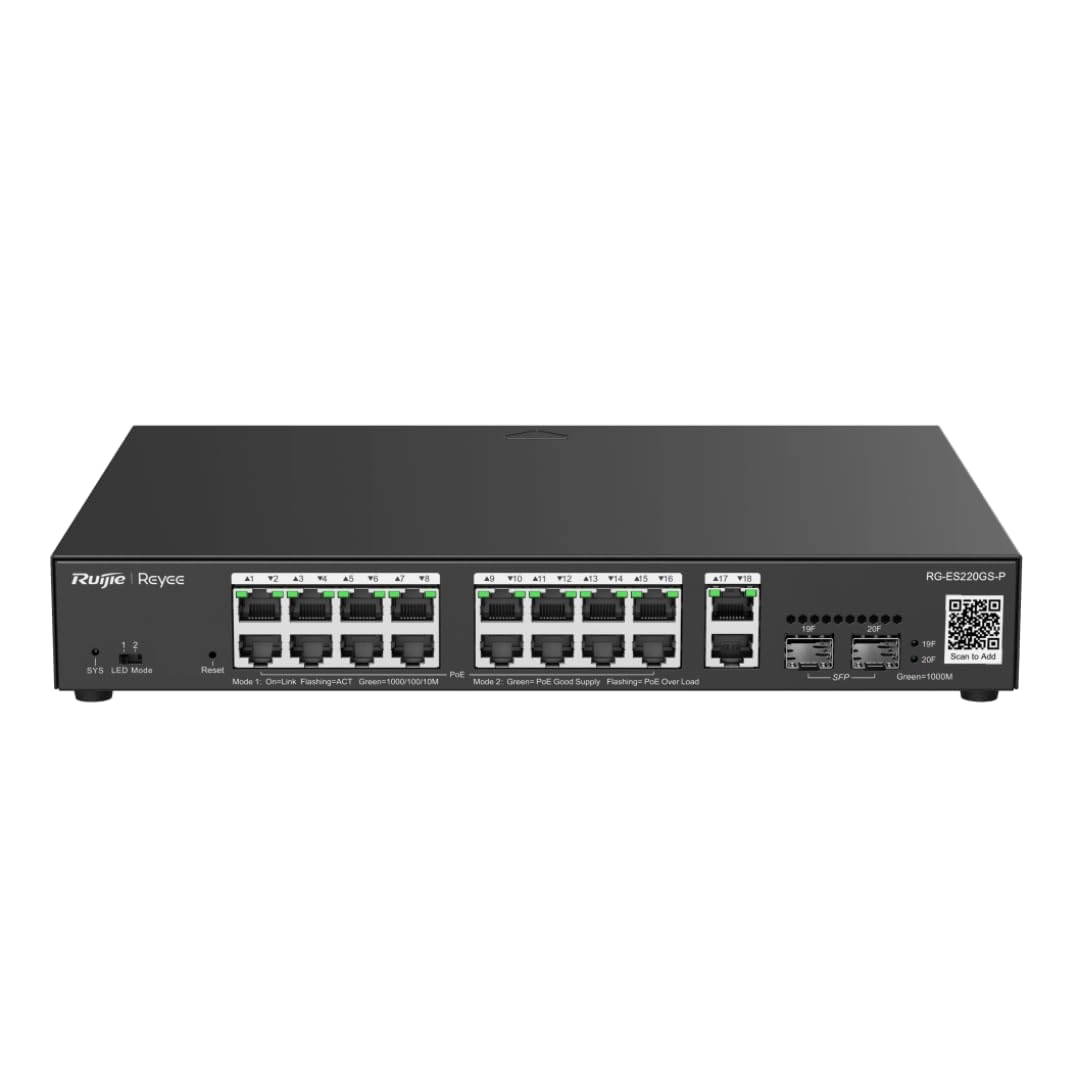 Ruijie Networks RG-ES220GS-P 20-ports