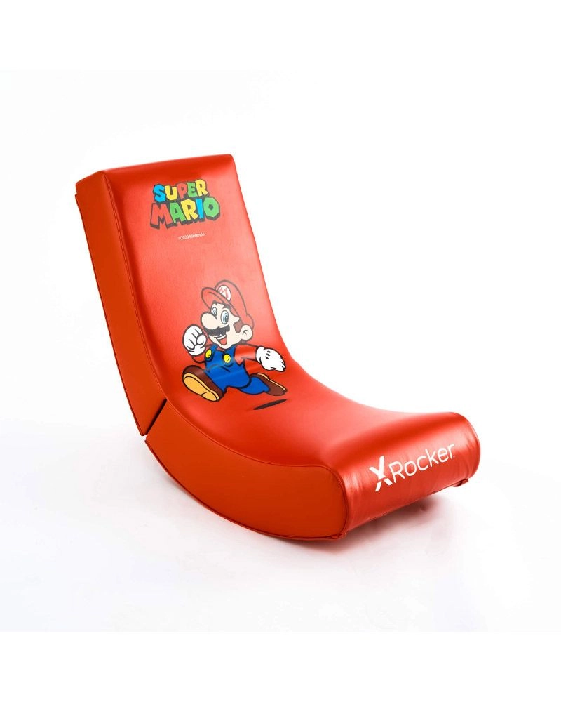 X Rocker Nintendo Super Mario Bros Video Rocker - JOY Collection Red LED