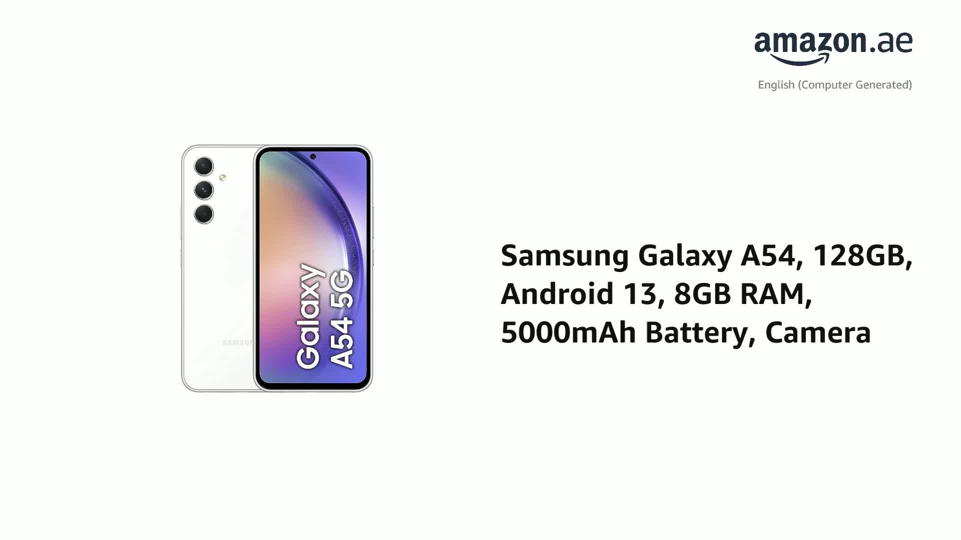 Galaxy A54 - 8GB 128GB