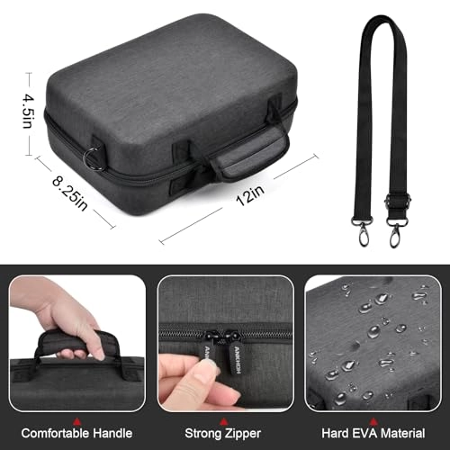 Wireless Microphone Case - Dual Mic DIY Foam Black