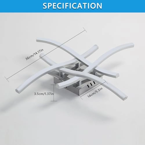 LED Ceiling Light - 3000k - 6500k Dimmable