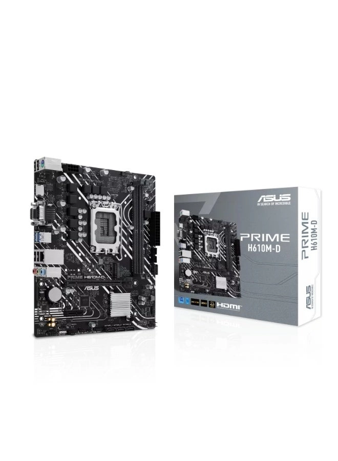 ASUS Prime H610M-D - DDR5 Micro-ATX