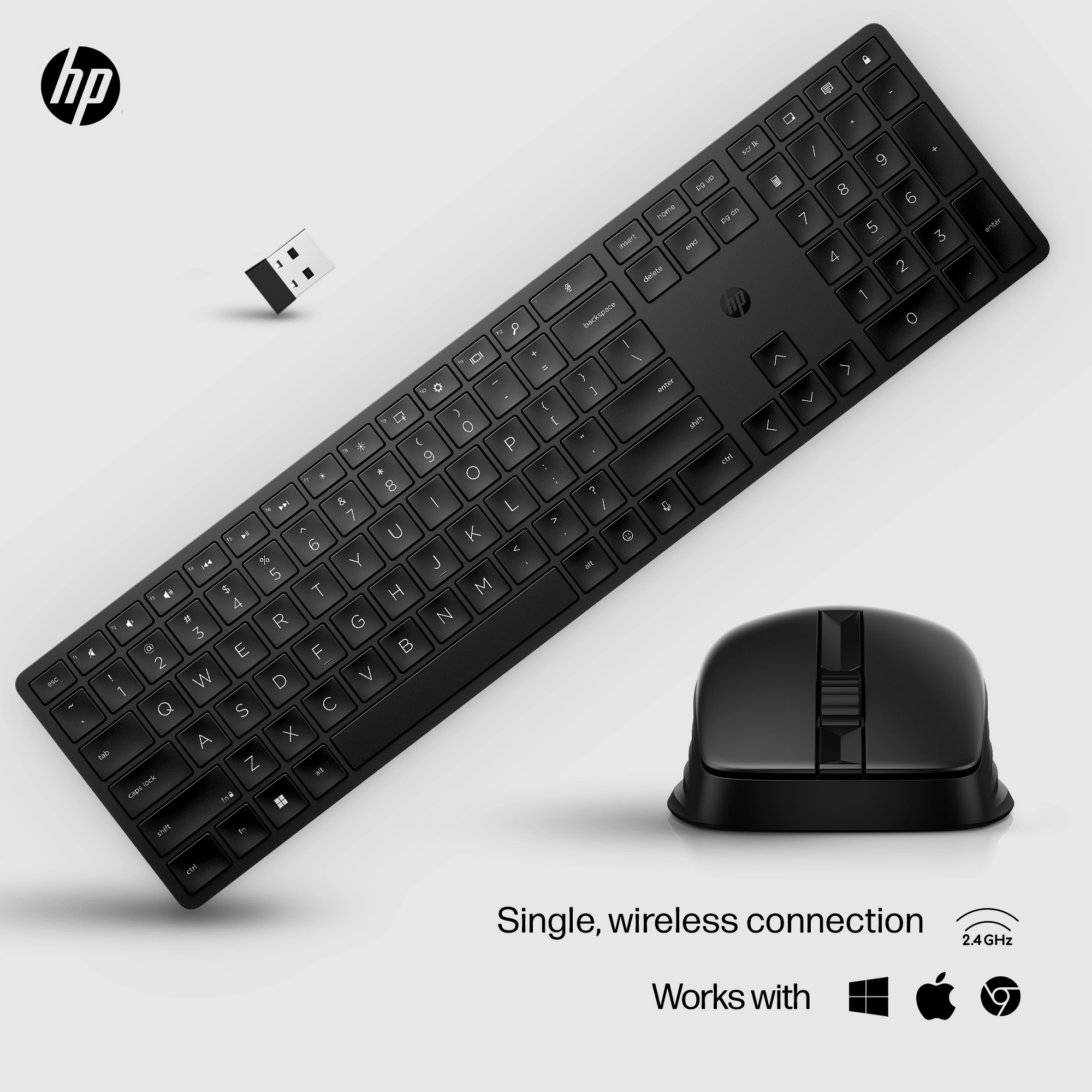 650 Wireless Keyboard And Mouse Combo - AR/EN Wireless