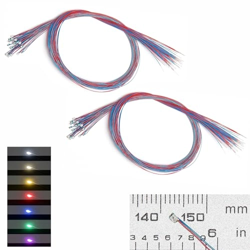 0805 SMD LED - 50PCS Pre-wired Multicolor Blinking
