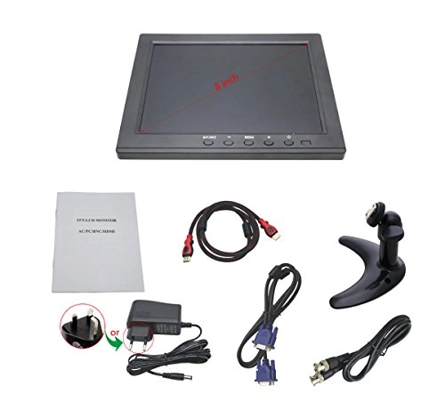 TFT LCD HD Monitor - 766210955805 8 Inches 1024 x 768
