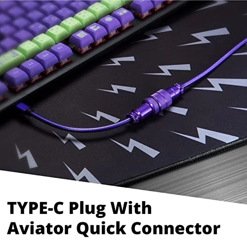 Pro 304 Stainless Steel Straight USB C Cable USB-C to USB-A 1.6m