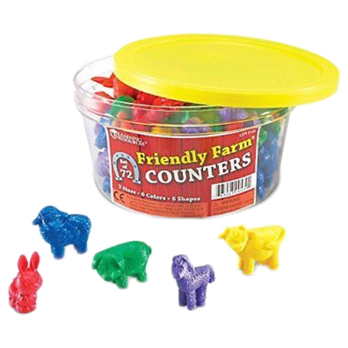 Assorted Animals - Suitable for 3 years & above 72 pieces