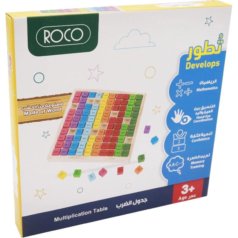 Roco Multiplication Table - 6 Years and Above
