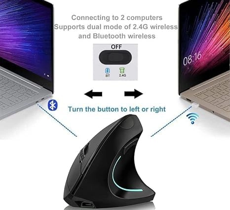 Ergonomic Vertical Mouse - Wireless