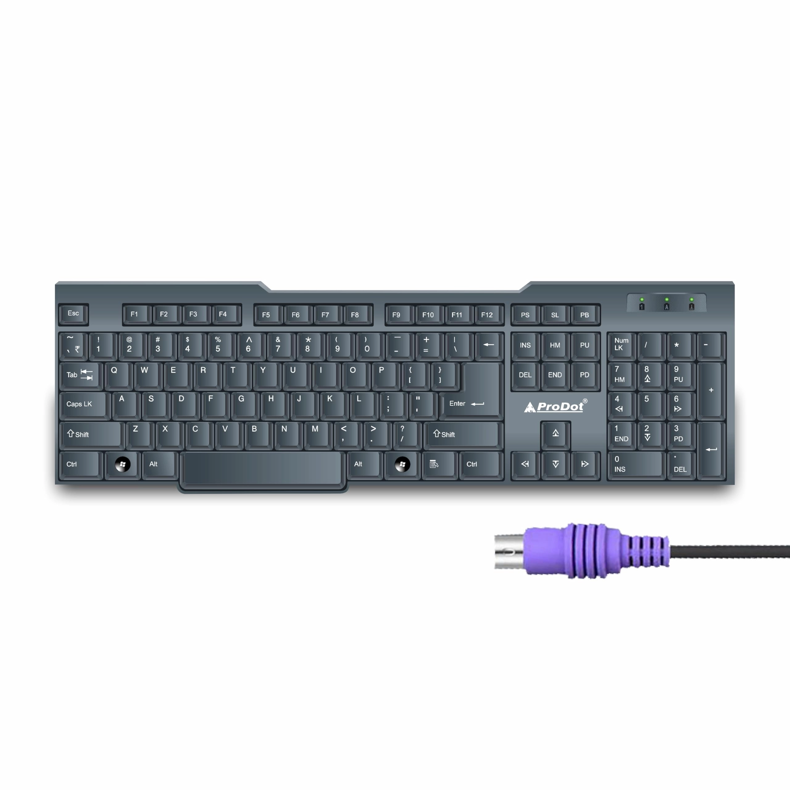 Dic Techware Pvt Ltd CHOICE - QWERTY Wired
