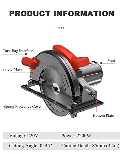 Mini Circular Saw Corded 110mm