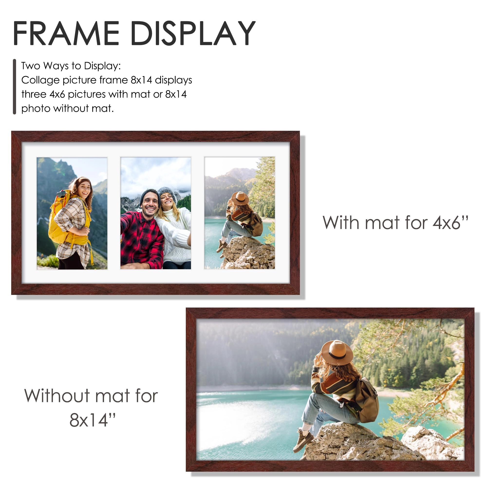 Collage Picture Frame - 8x14 3