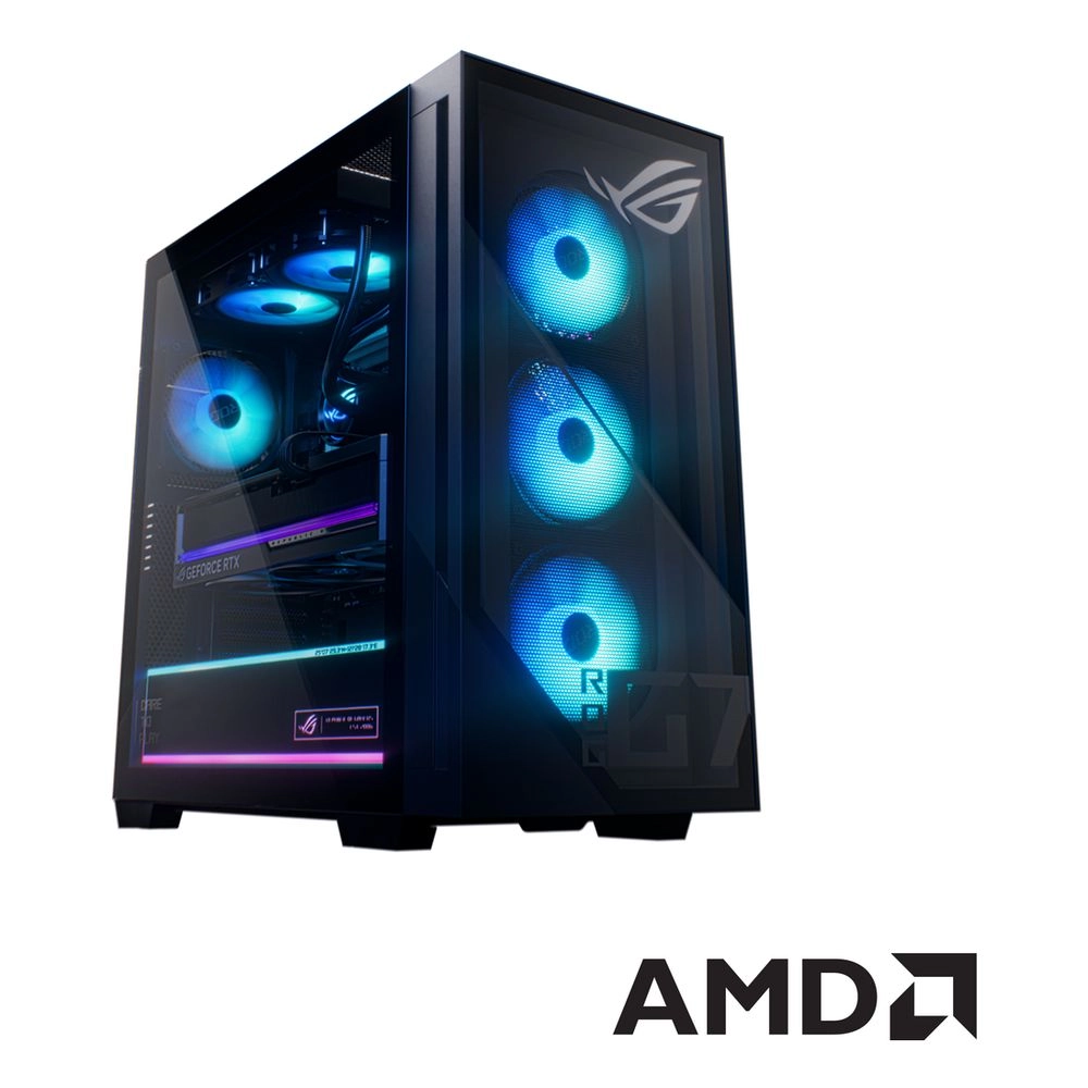ASUS Tower 2025 GM700TZ-R9950X009W AMD Ryzen 9-9950X 64GB AMD Radeon RX 9070 2TB