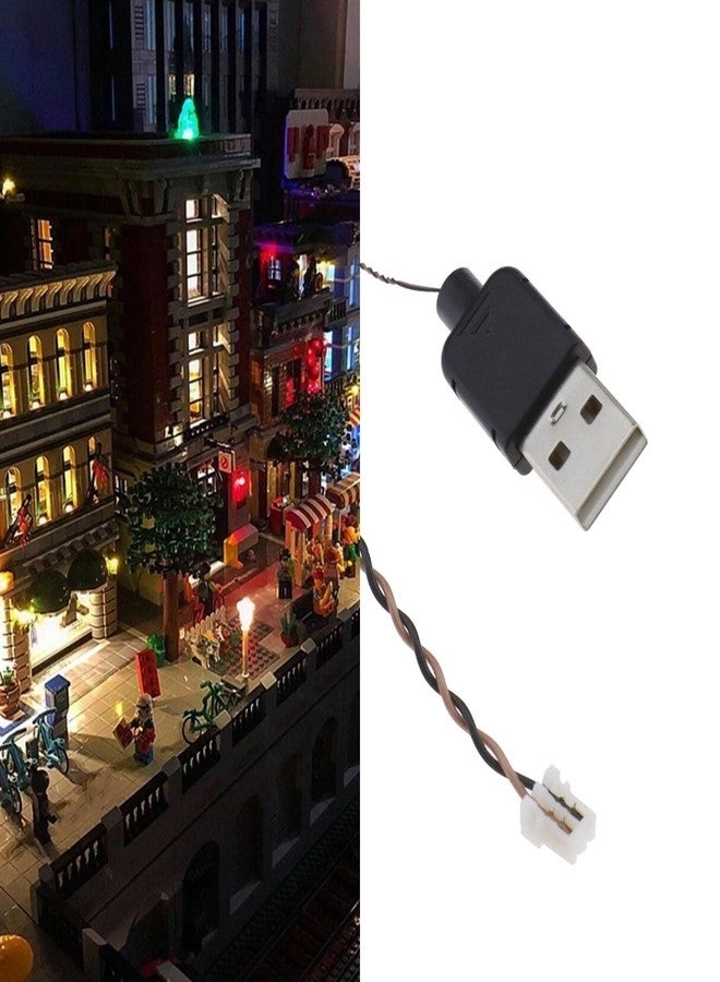 USB Power Cable - 5V 50cm Black