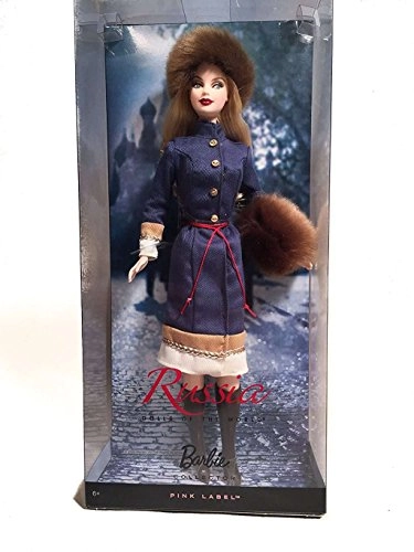 Barbie Dolls of the World Russia - blue Ages 6+