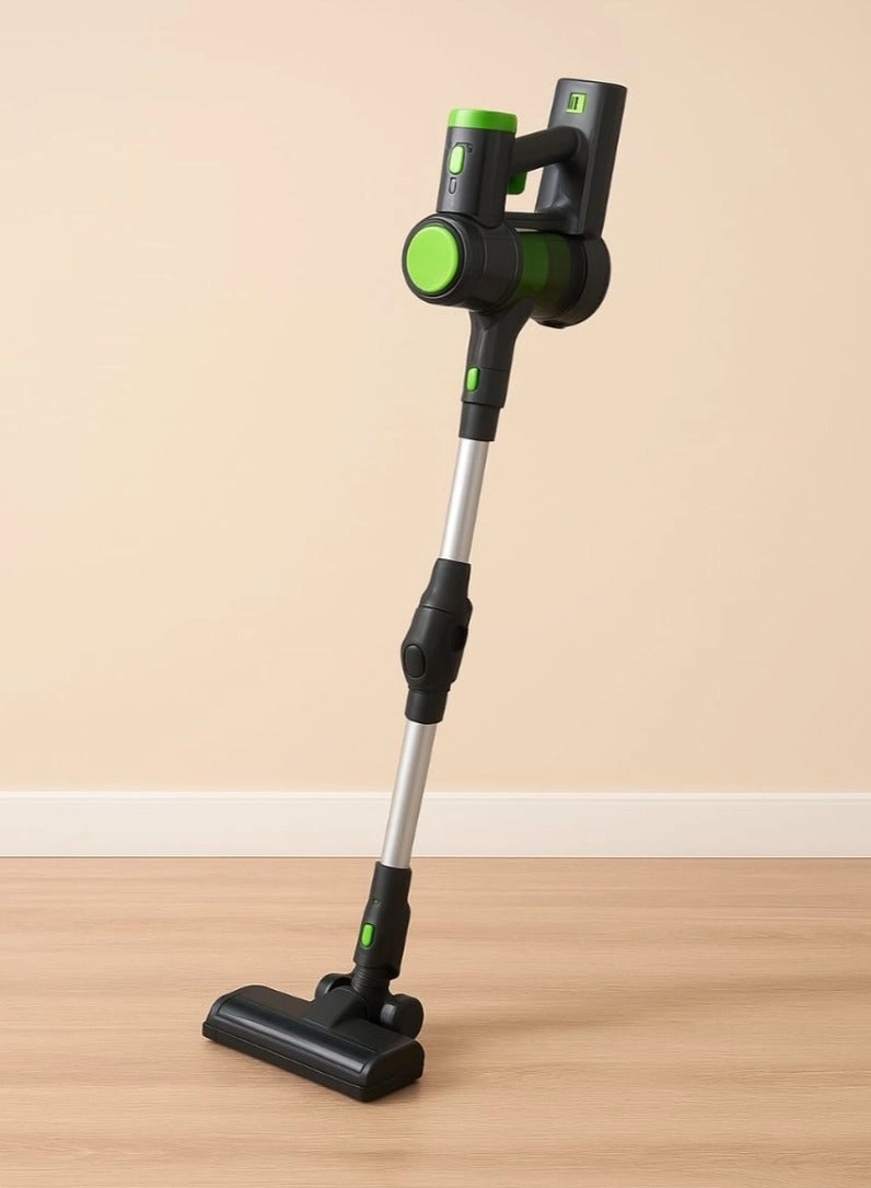 Cordless Stick Vacuum Cleaner - LED Lights Adjustable Handle