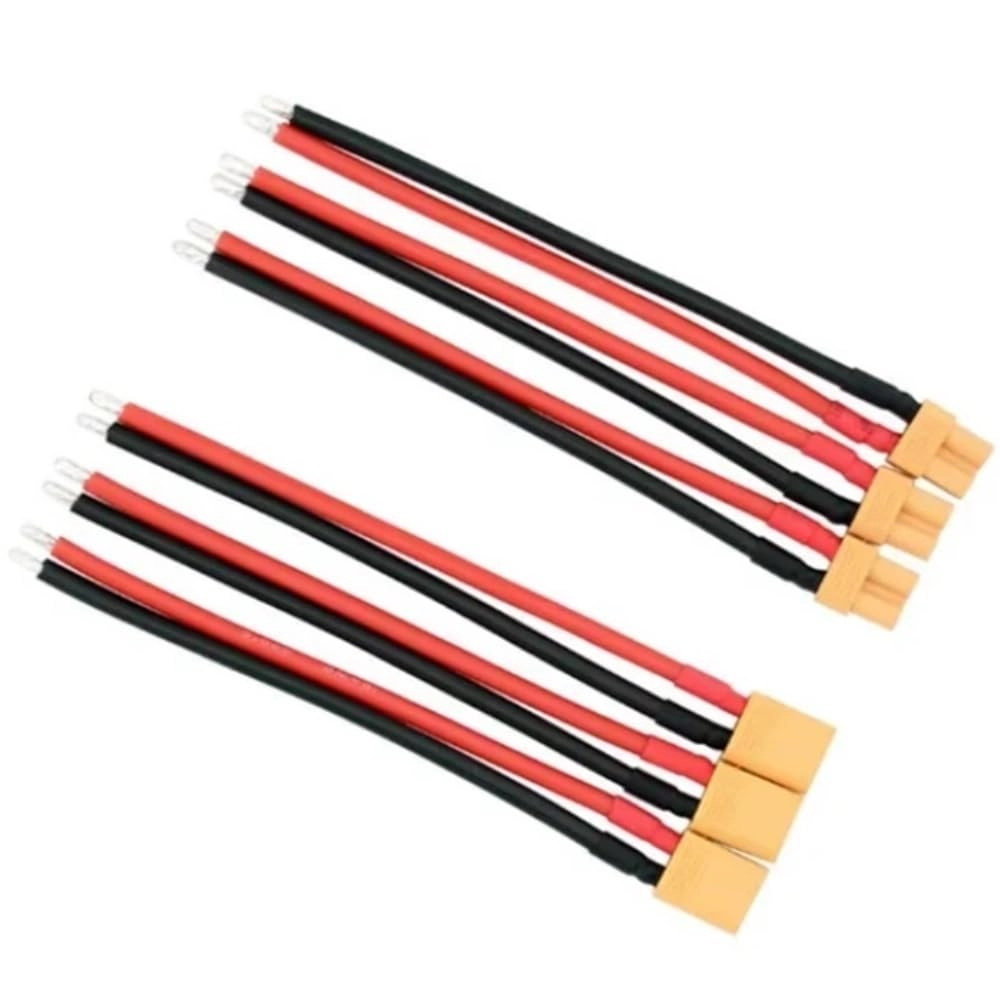 XsidY1011 Male And Female Connector - XT30 16AWG 3Pcs 10cm