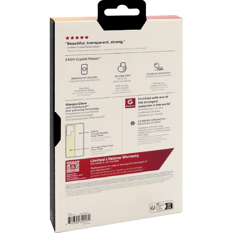 Crystal Palace Clear Case for iPhone 15 Pro Max