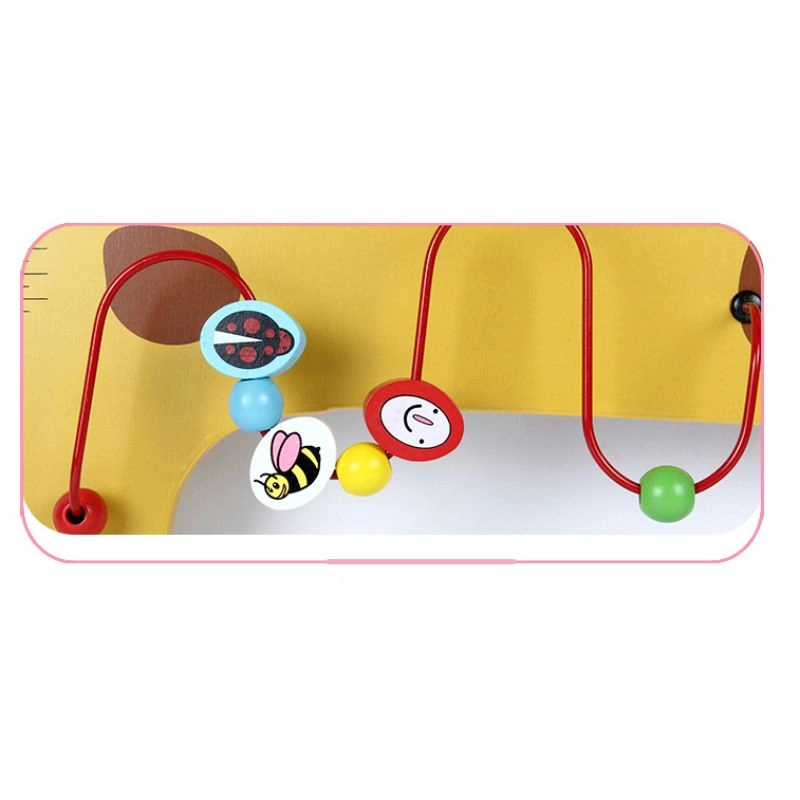 Wooden Activity Puzzle Wall Game Giraffe - Suitable for 12-3 years