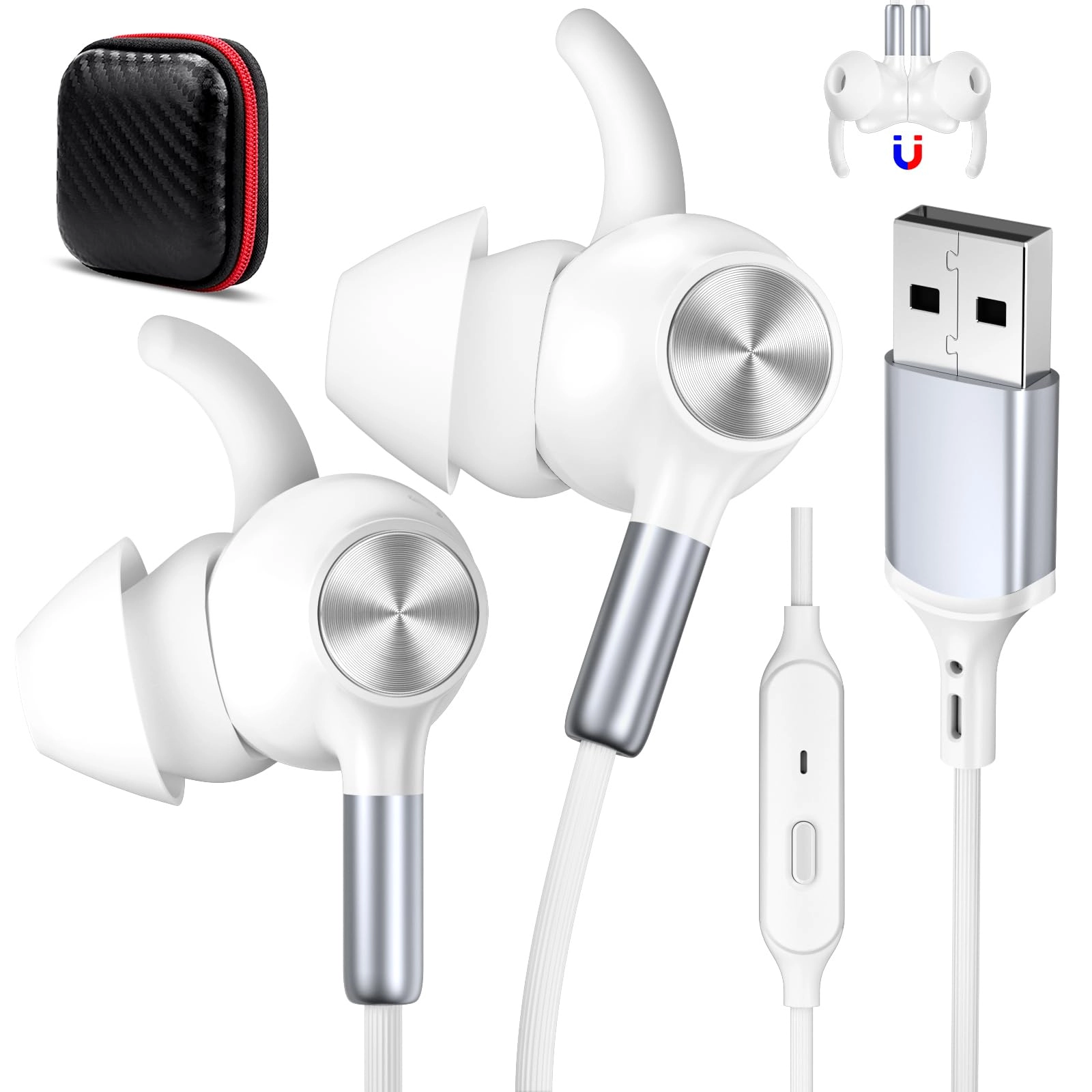 USB Earbuds - Wired Earbud