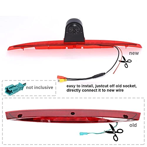 HD IP68 Rear View Camera - Night vision 1280x 720 pixels + 7'' Monitor