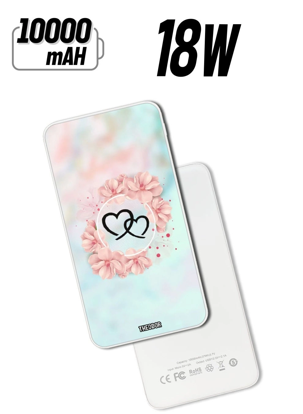 Theodor PPBA238 - 10000 Watt-hour 18W