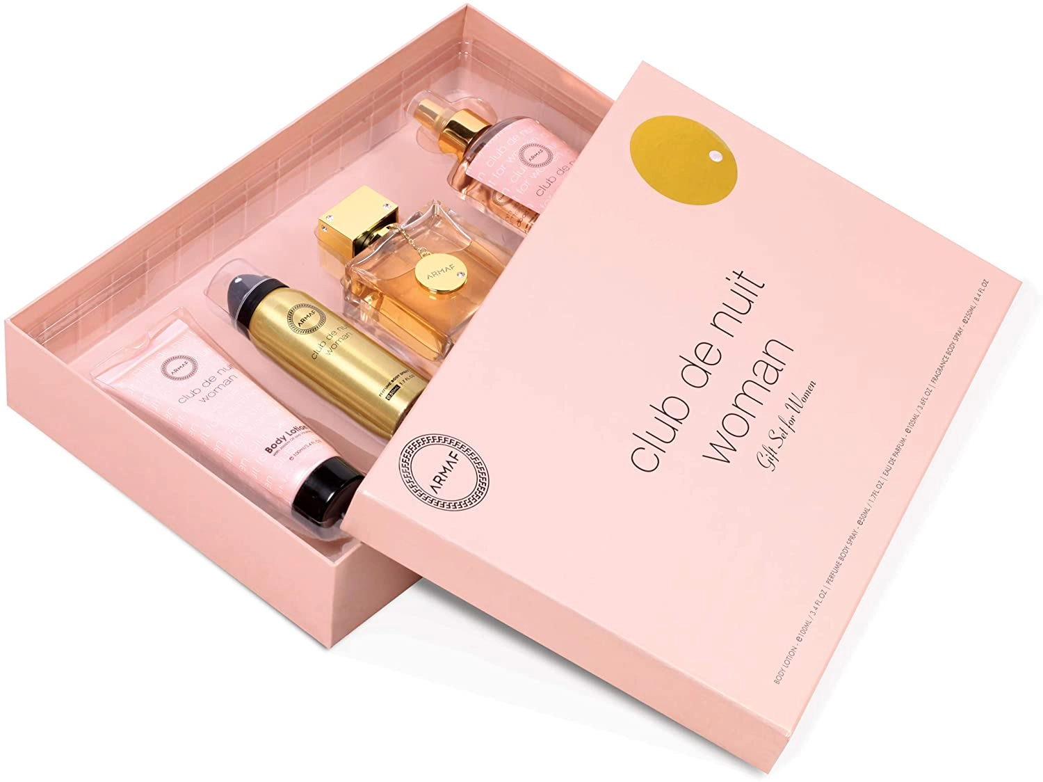 Club De Nuit Woman - Eau de Toilette 4 Pieces Gift Set