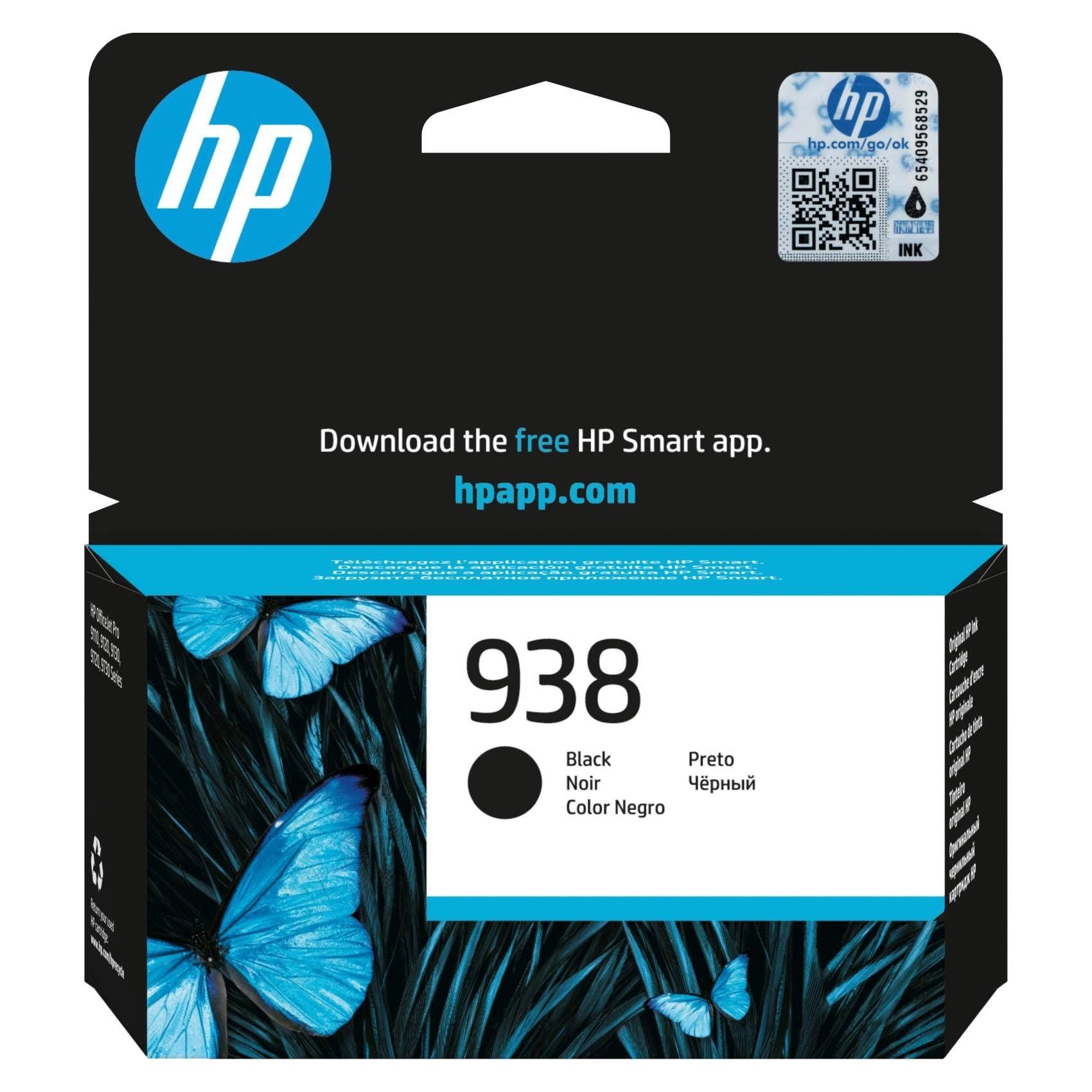 HP 938 Standard Yield Black