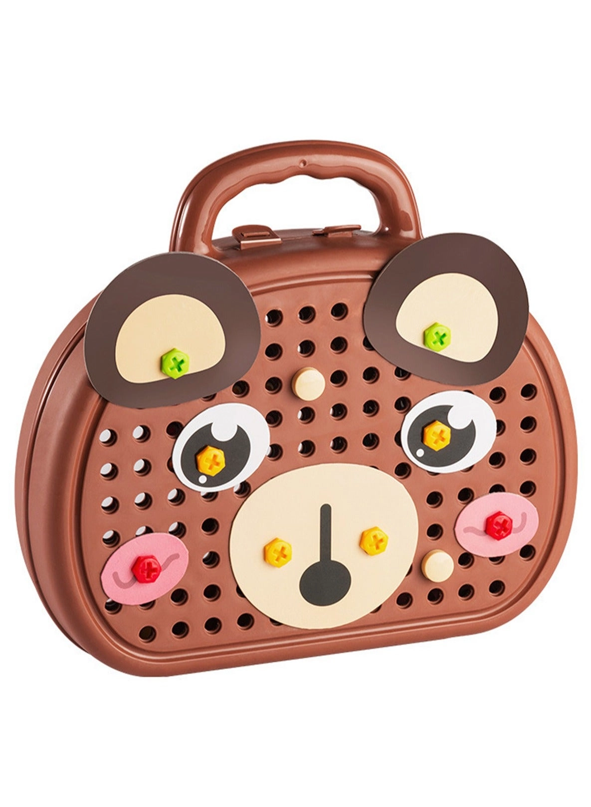 Bear shaped toolbox toys - 6+ Years 203 pieces