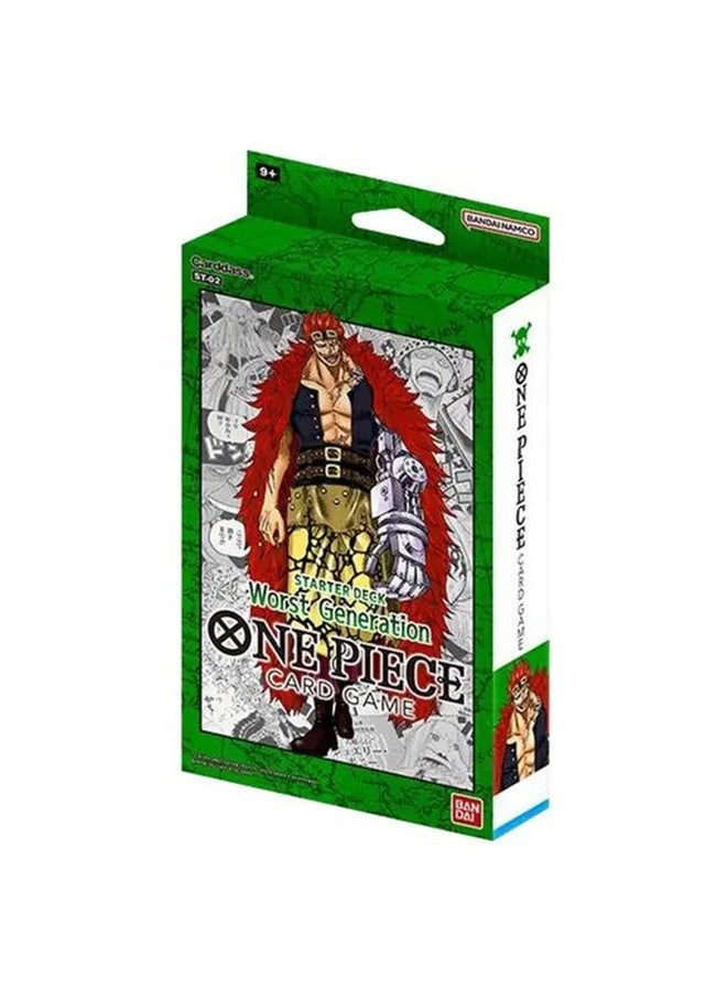 One Piece TCG Worst Generation Starter Deck - Green