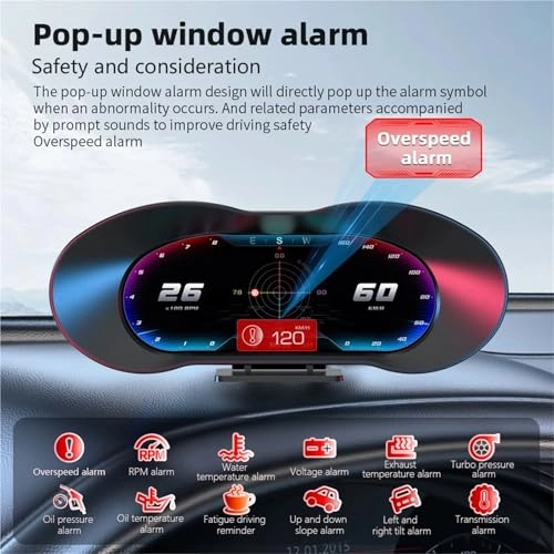 HUD Windshield Speed Projector - GPS HD