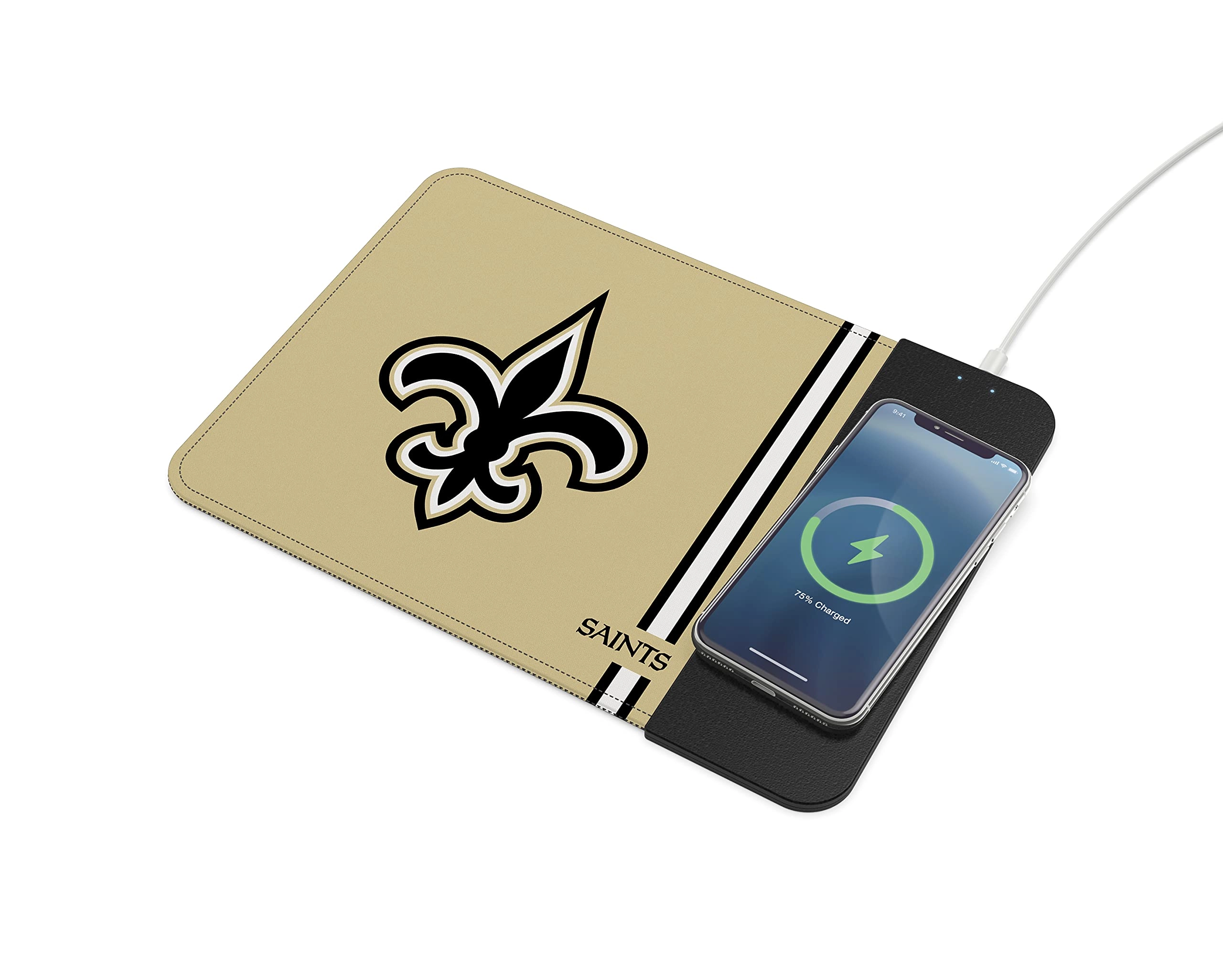 Prime Brands Group, Inc. NFL Wireless Charging Mouse Pad - 22.86x9.91 cm