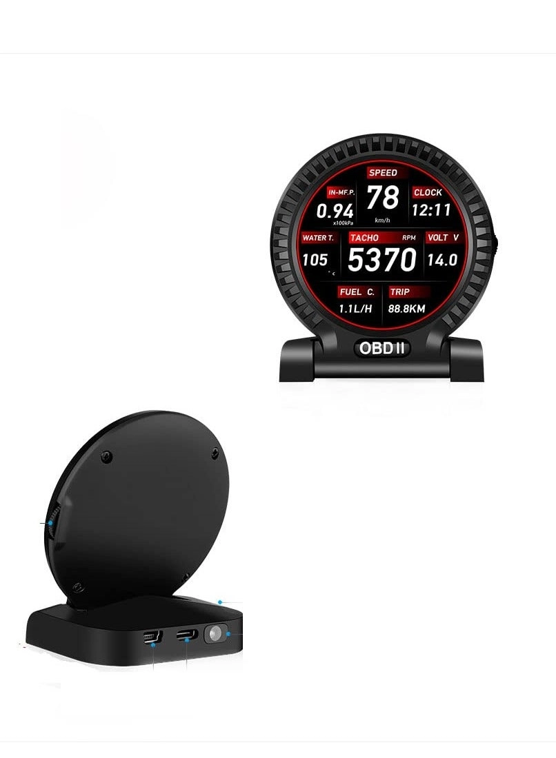 HUD F10 - OBD2 Black