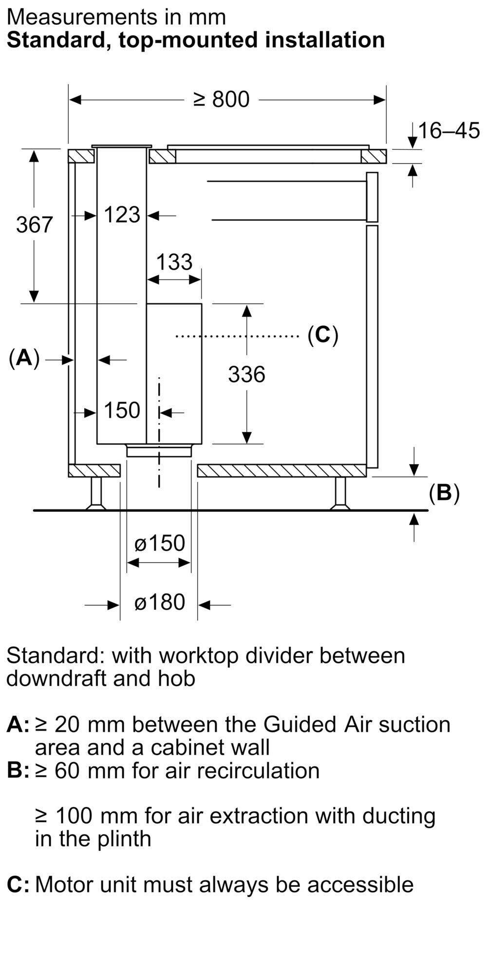 DDW88MM60B - 501 cubic metre per hour 802 millimeter