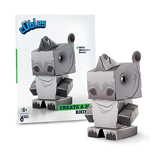 Safari Animals Rhino - 6 years and up 1 pieces