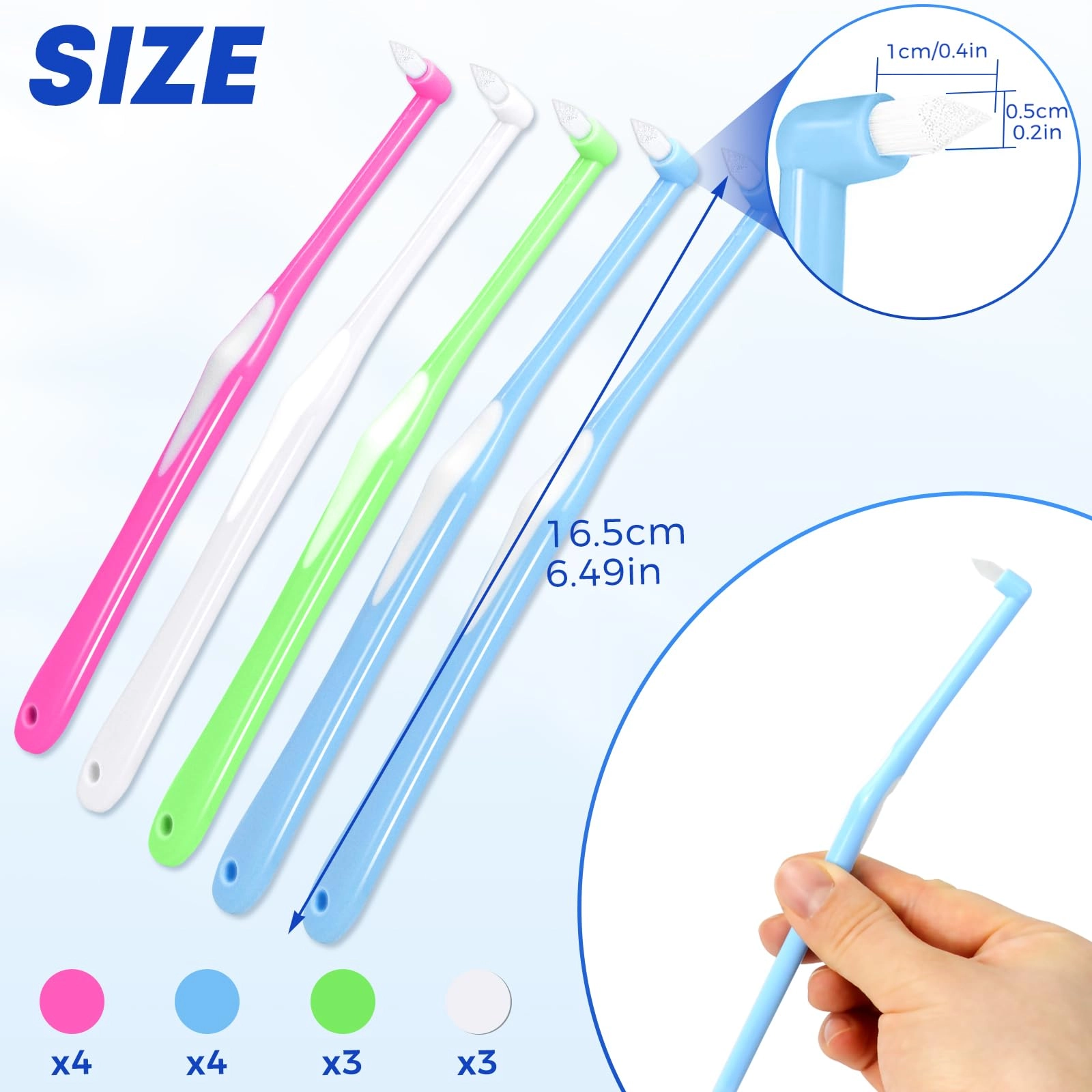 Interspace Toothbrushes
