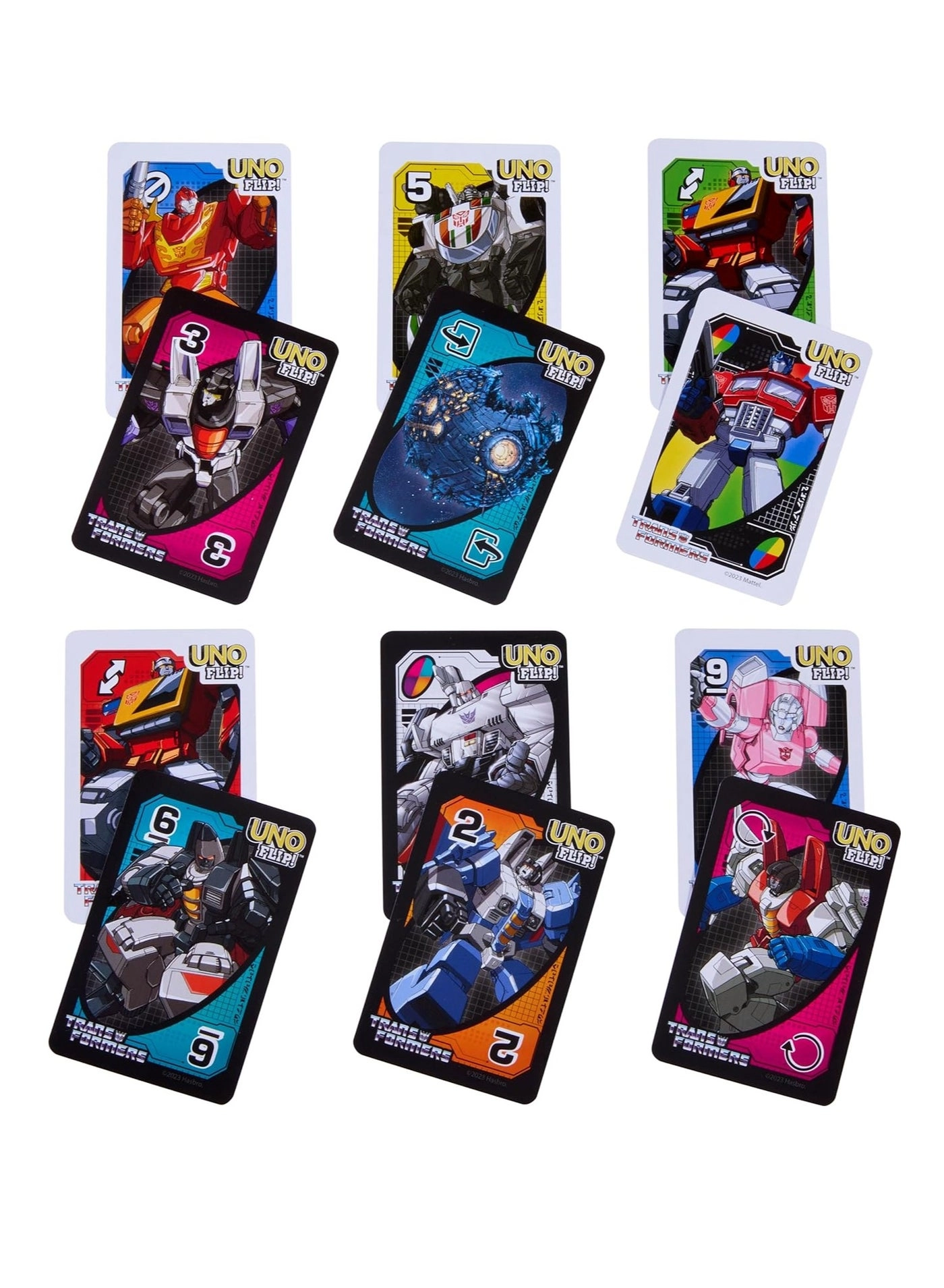 Uno Flip Transformers - Card Game