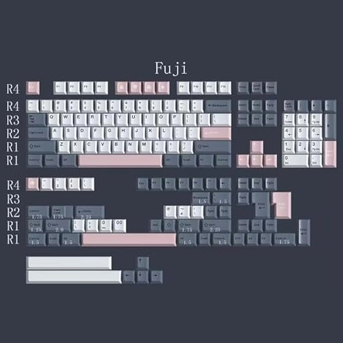 Keycaps - ANSI/ISO Layout Wired